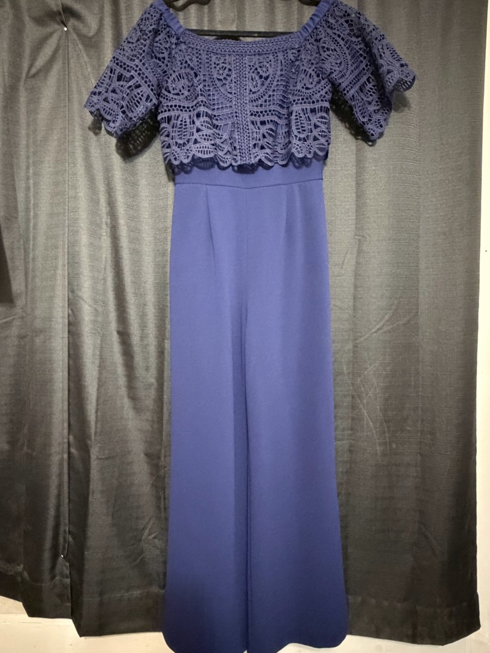 Antonio Melani Navy Blue Jumpsuit